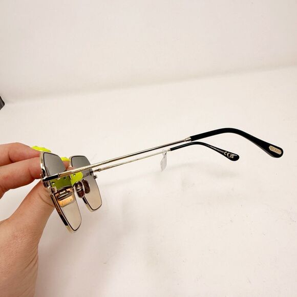 Tom Ford Smoke Gradient Geometric Sunglasses Sunnies - Picture 4 of 8